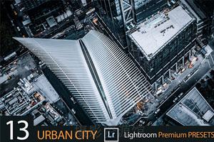 【S464】末日都市-工业风城市建筑Lightroom黑金预设 ArtfuelStudios Urban City Urbanika Set01