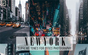 【P04】纽约INS黑金lightroom预设 SupremeTones NEWYORK lightroom presets