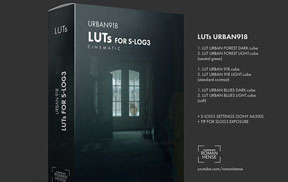【P17】索尼S-log3颜色分级的电影级LUTS预设“Urban-918”