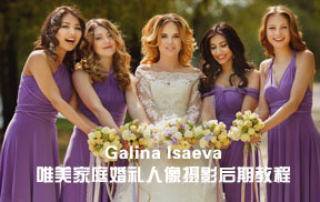 【S792】俄罗斯Galina Isaeva唯美家庭婚礼人像摄影后期教程