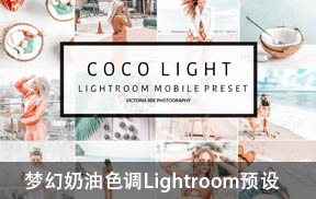 【P103】梦幻奶油色调Lightroom预设+手机LR预设