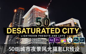 【P115】 50组城市夜景风光摄影LR、LUTS预设