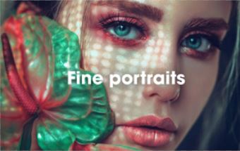 【P371】精细人像–人像的色彩分级Luts预设Fine Portraits – Color grading presets for portraits