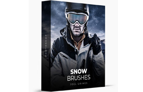 【M388】60种PS雪花笔刷Joel Grimes  Snow Photoshop Brushes