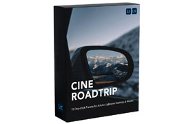 【P678】电影公路旅行PS\LR预设包Urbexmode – CINE ROADTRIP Presets Pack