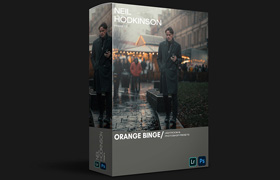 【P689】Neil Hodkinson 城市街拍超酷橙色调PS/LR预设Orange Bing