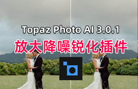 【S1361】Topaz Photo AI v3.0.1安装中文版+自带离线模型包  创成式填充 图片模糊放大清晰修复/锐化/降噪