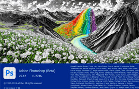 【S1384】Adobe Photoshop 2024(Beta) v 25.13(2757)  ACR16.5内置插件 含移除工具、神经滤镜、参数滤波器滤镜